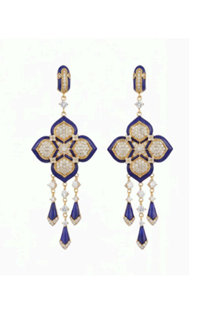 Cuzco Earrings Blue