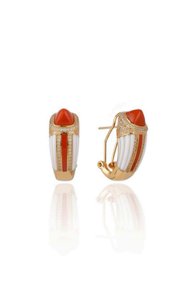 Ayllu Earring Coral