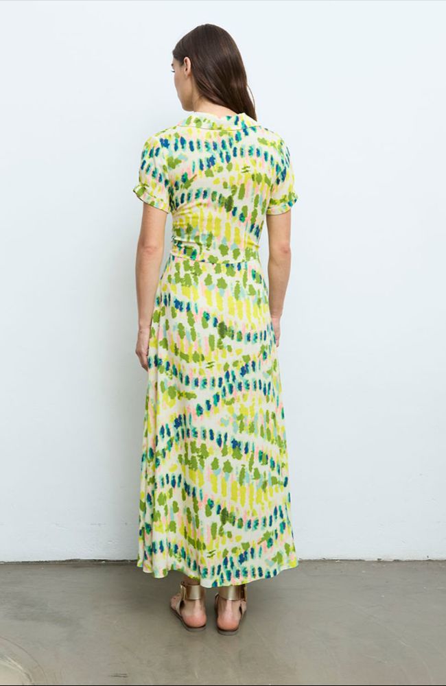 Lime Shirt Dress