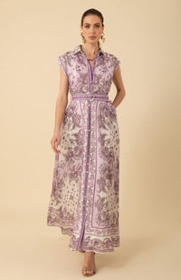 Holland Belted Maxi Dress