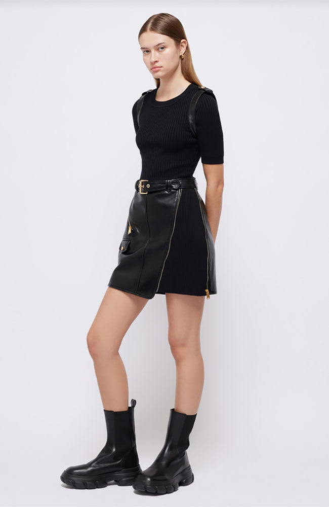Anisa Belted Mini Dress