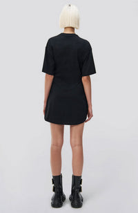 Livia Wrap Tie Mini Dress