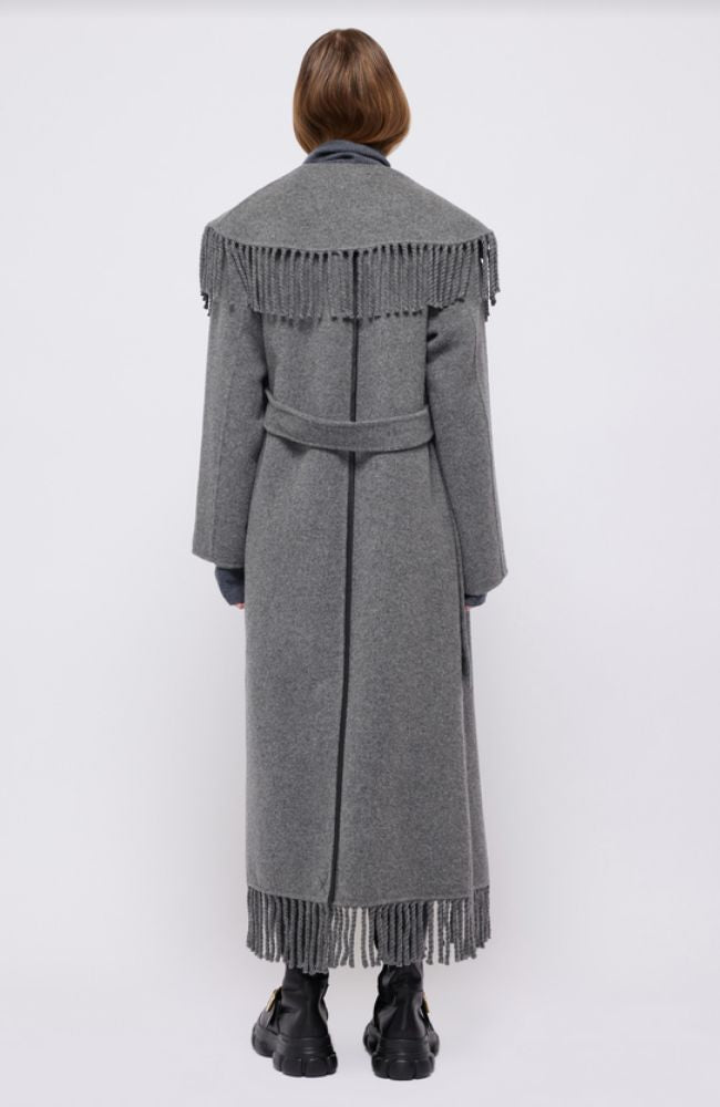 Carrie Fringe Robe Coat