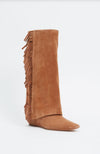 Quinn Suede Fringe Boot