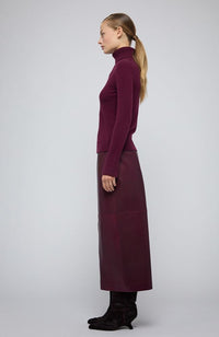 Fenwick Turtleneck in Fig