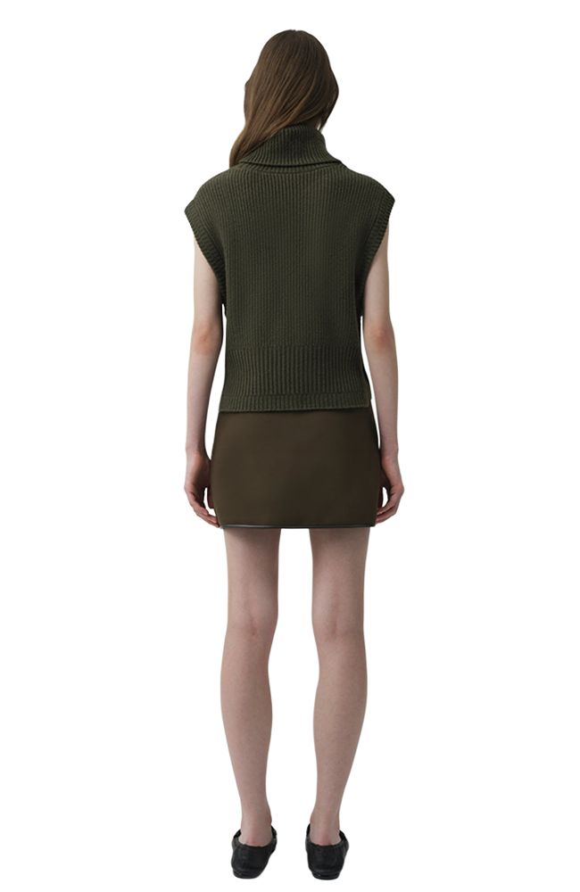 Sheridan Mini Skirt in Charcoal