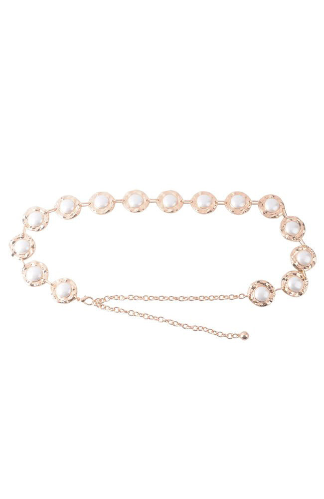 Princess of the Pearl Gold Chain Belt