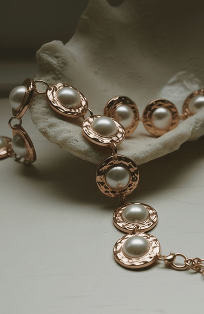 Princess of the Pearl Gold Chain Belt