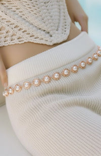 Princess of the Pearl Gold Chain Belt