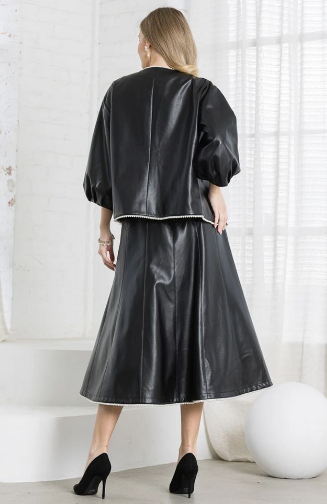 Jannesa Jacket with Pearls