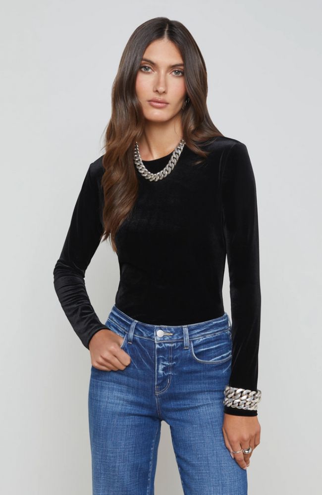 Tess Crew Neck Long Sleeve