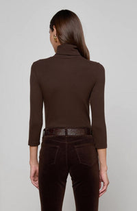 Aja Turtleneck in Coffee Bean