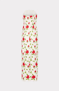 Kait Rose Embroidered Lace Dress