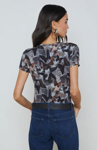 Ressi Shortsleeve Crew Butterfly