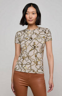 Ressi SS Crew Long Horn Chain