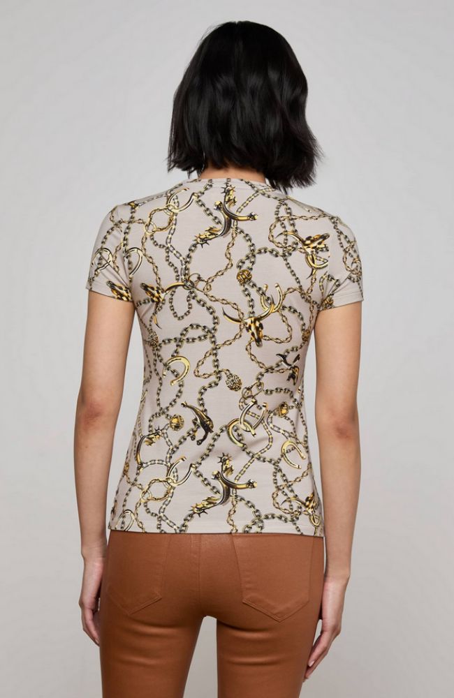 Ressi SS Crew Long Horn Chain