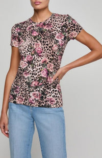 Ressi Crew Multi Rose Cheetah