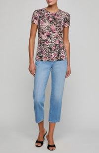 Ressi Crew Multi Rose Cheetah