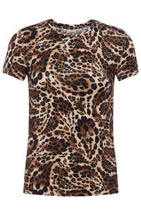 Ressi SS Crew Paisley Leopard