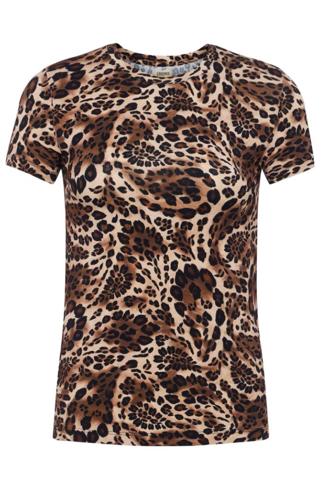 Ressi SS Crew Paisley Leopard