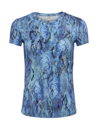 Ressi SS Crew Textured Snake