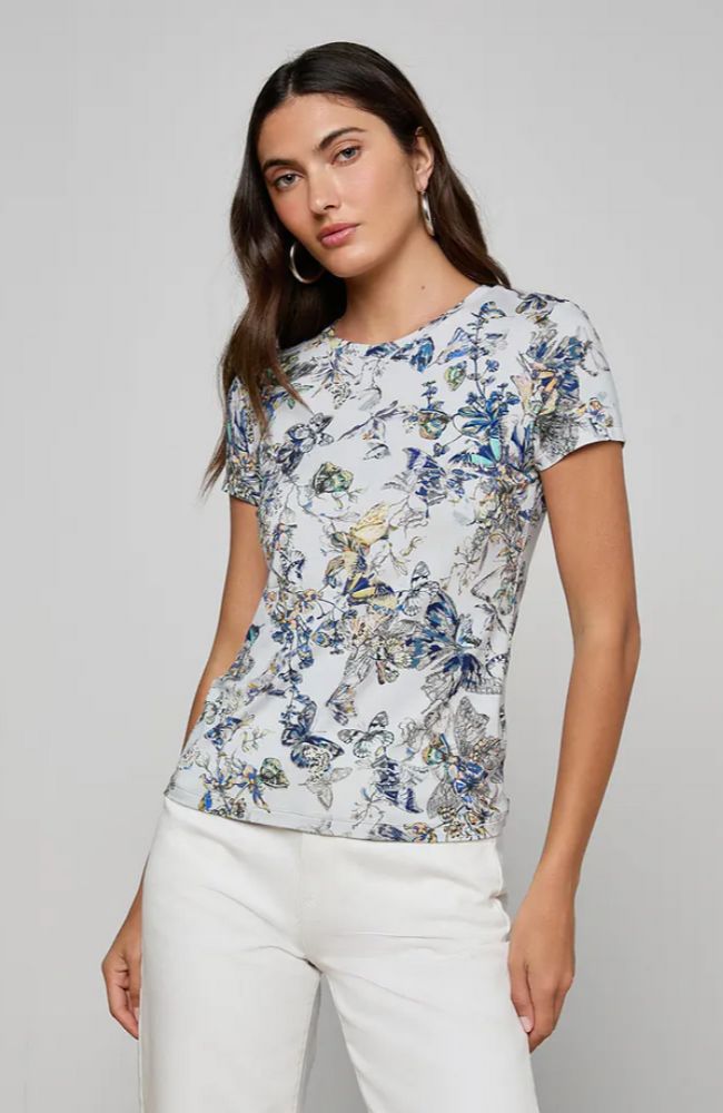 Ressi SS Crew Watercolor Butterfly