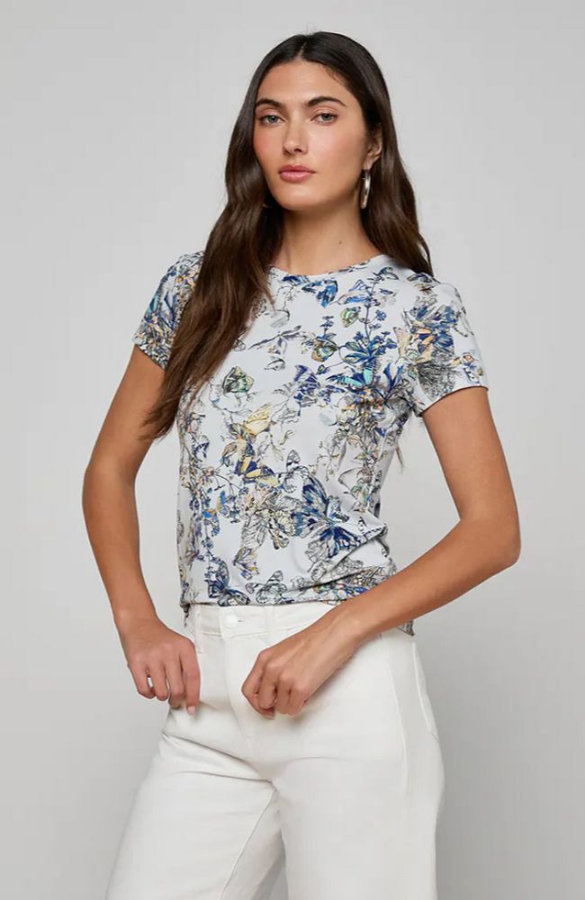 Ressi SS Crew Watercolor Butterfly