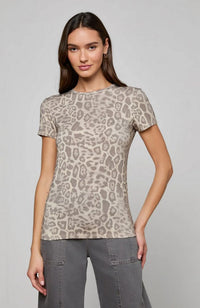 Ressi SS Crew Patch Leopard