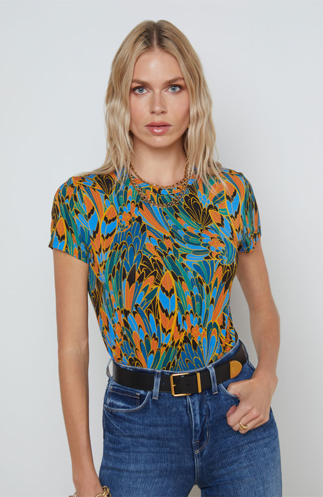 Ressi Crew in Parrot Feather
