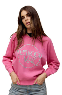 Fleetwood Mac Logo Raglan Crew