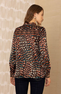 Vada LS Button Up Top