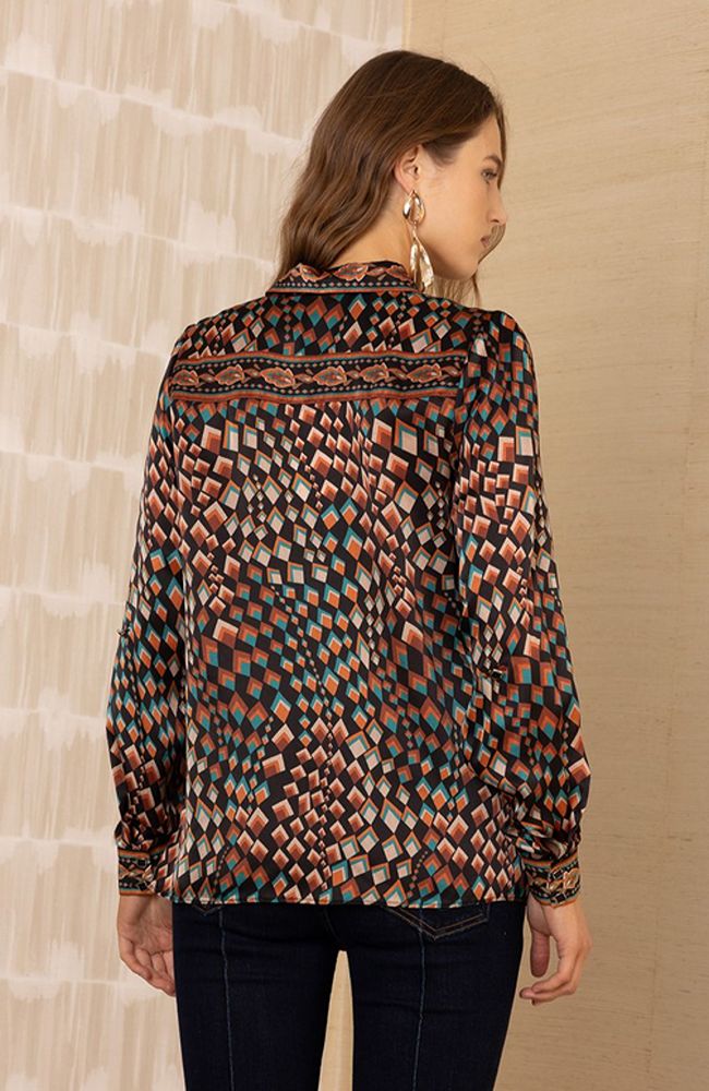 Vada LS Button Up Top