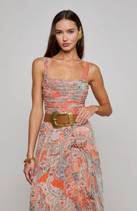 Rasha Shirred Tank