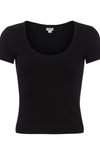 Brynlee SS Scoop Neck Tee
