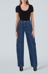 Brynlee SS Scoop Neck Tee