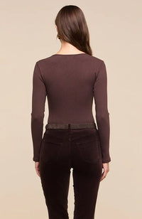 Elara LS Scoop Neck Bodysuit