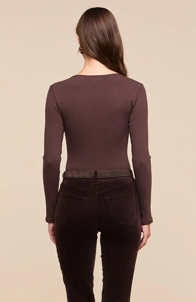 Elara LS Scoop Neck Bodysuit