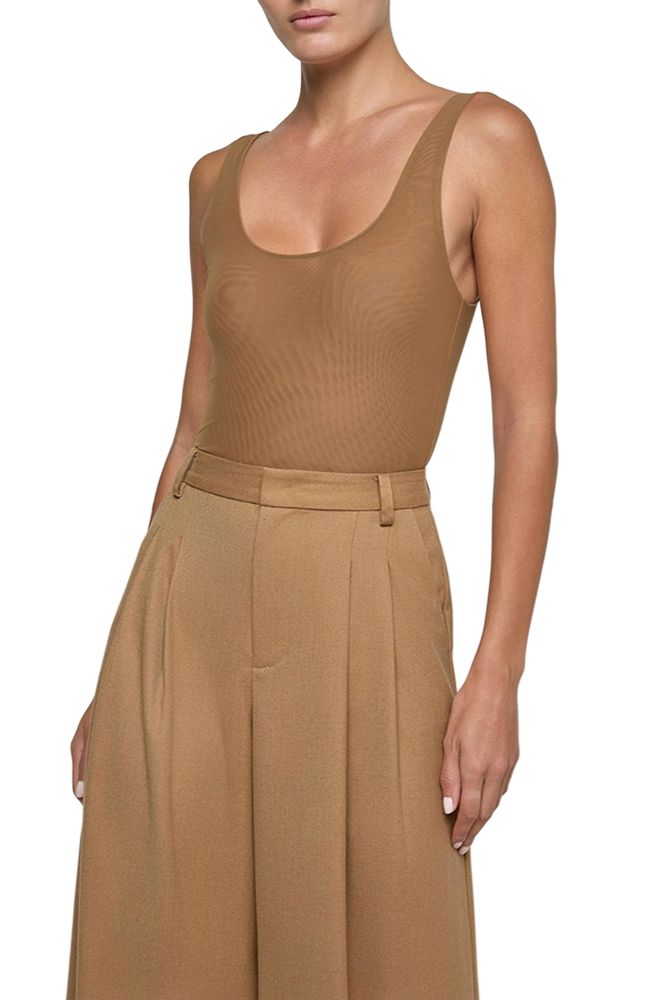Kalea Scp Neck Tank Bodysuit