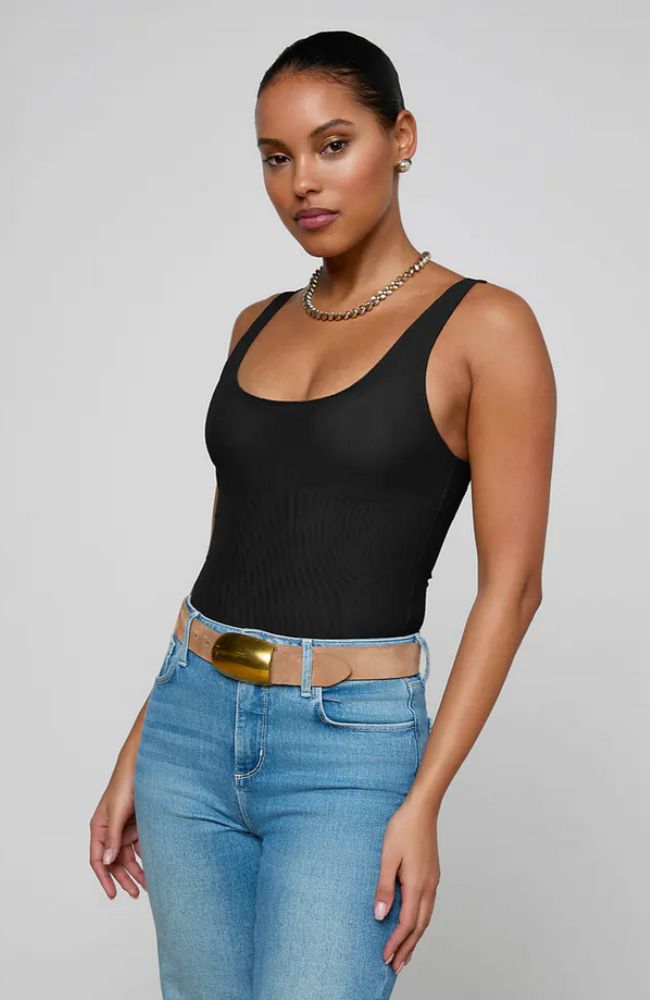 Kalea Sccop Neck Bodysuit