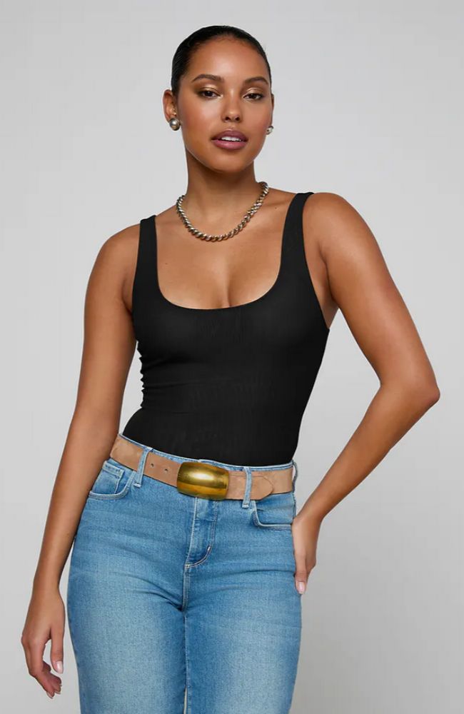 Kalea Sccop Neck Bodysuit