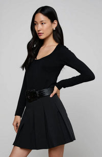 Cassandra LS Ruched Bodysuit