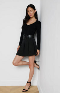 Cassandra LS Ruched Bodysuit