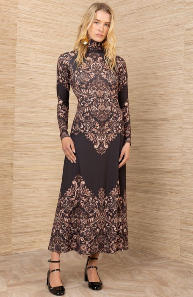 Ainhoa LS Long Dress