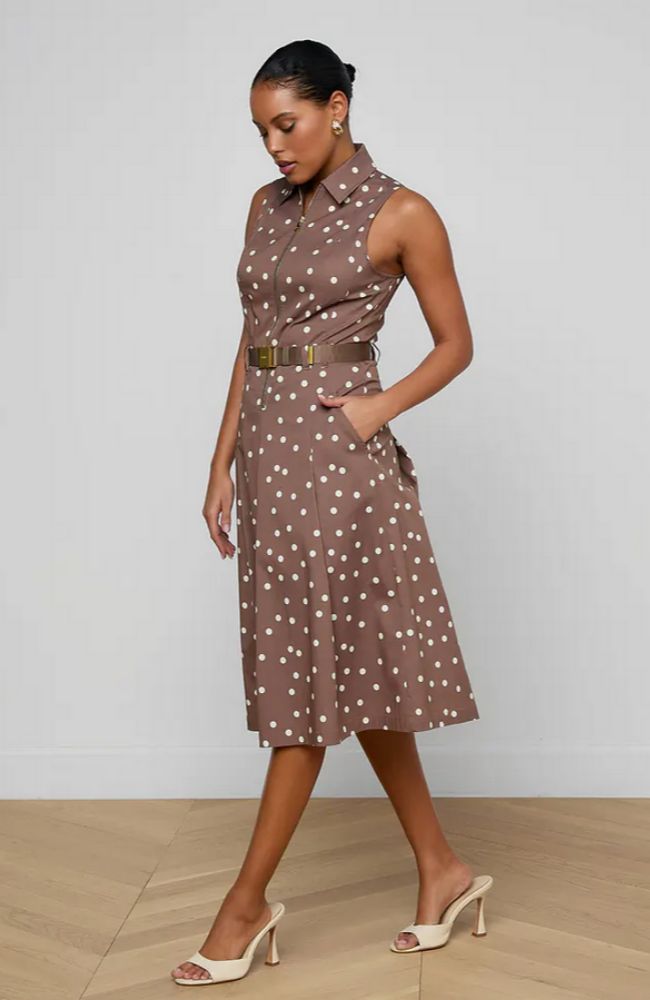 Kylo Belted Shirt Dress