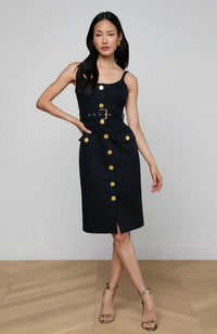 Ida Button Front Tank Dress