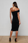 Cheryl Shirred Midi Dress