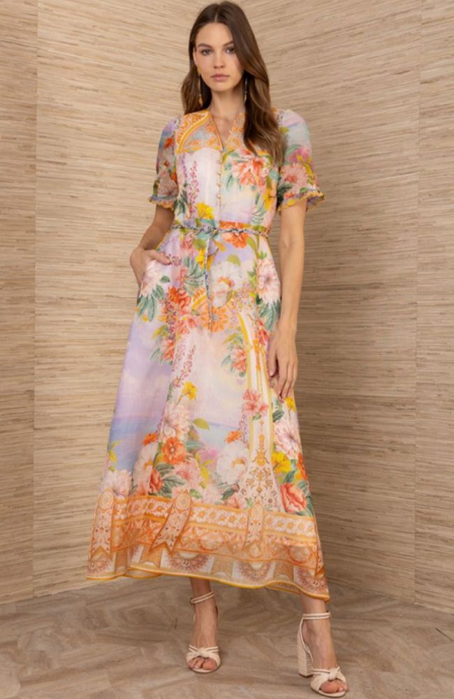 Cyrilla SS Maxi Dress