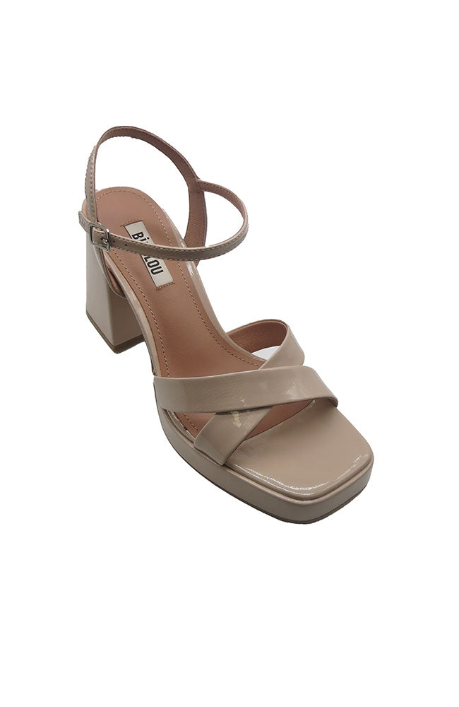 Nude Patent Leather Shoes