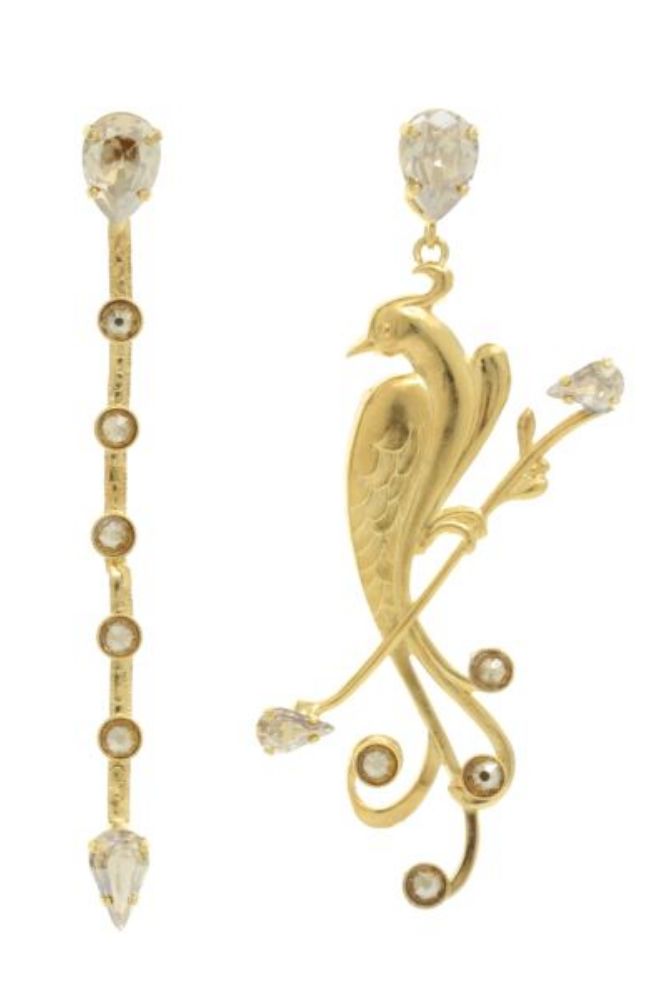 Golden Bird Earrings