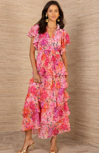 Milena Tiered Maxi Dress